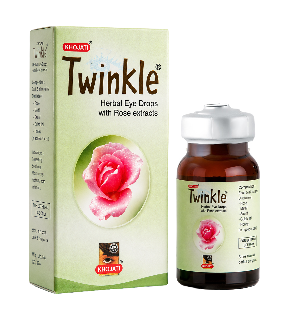 Get Relief From Red Eye and Conjunctivitis With Khojati Twinkle Eye Drops