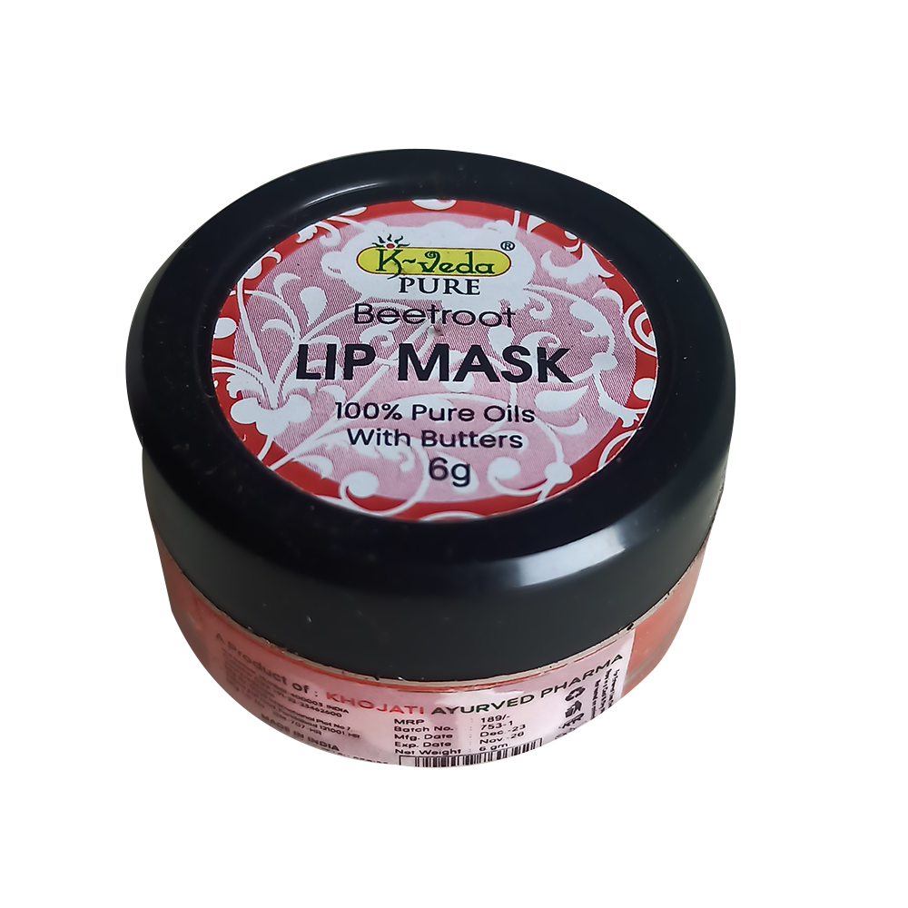 K-VEDA PURE BEETROOT LIP MASK 6gm