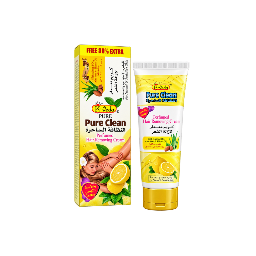 K-veda Pure Clean Hair Removal Cream – Lemon