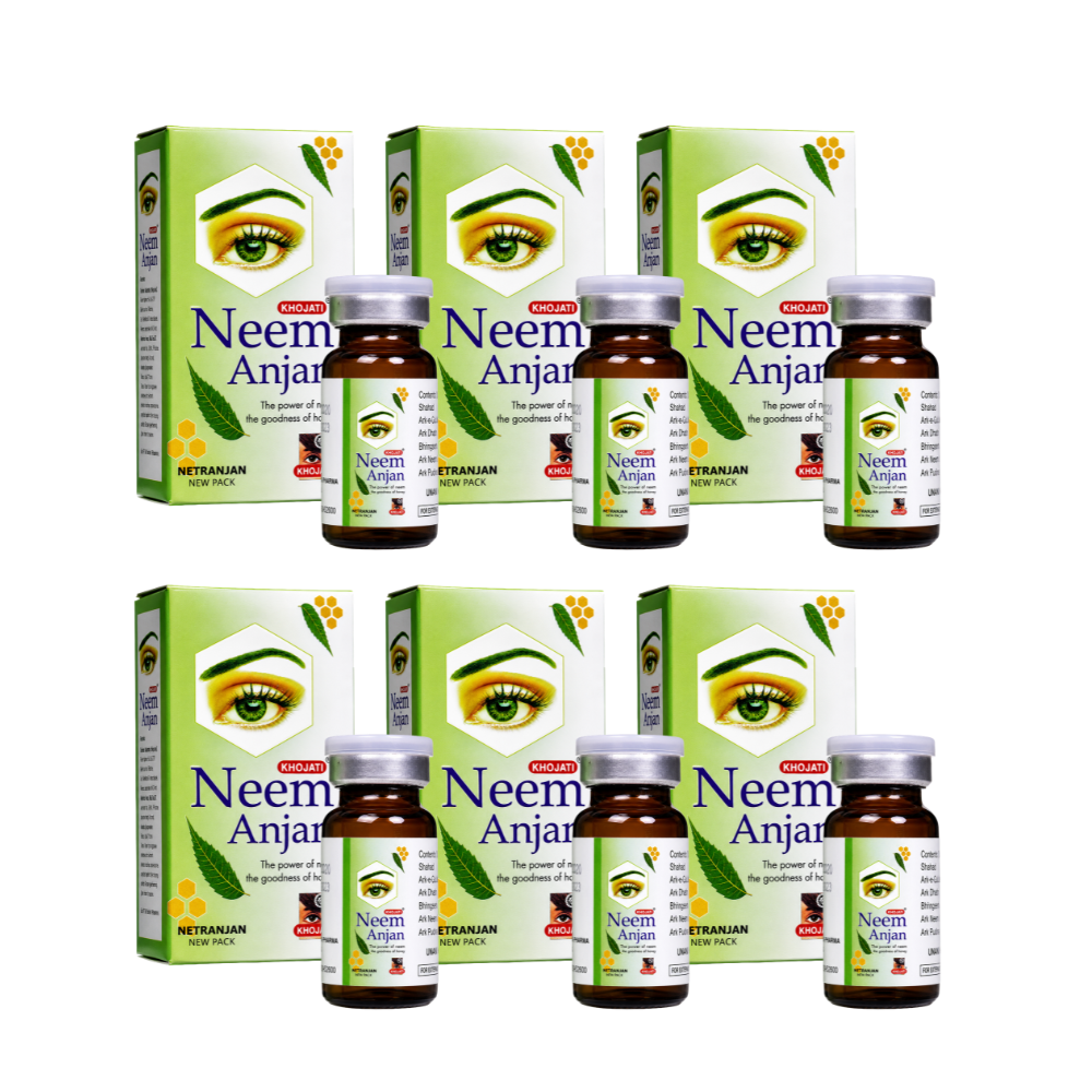 Neem Anjan 7ml – Ayurvedic Eye Drop With Neem ,Camphor For Eye Cooling & Cleansing