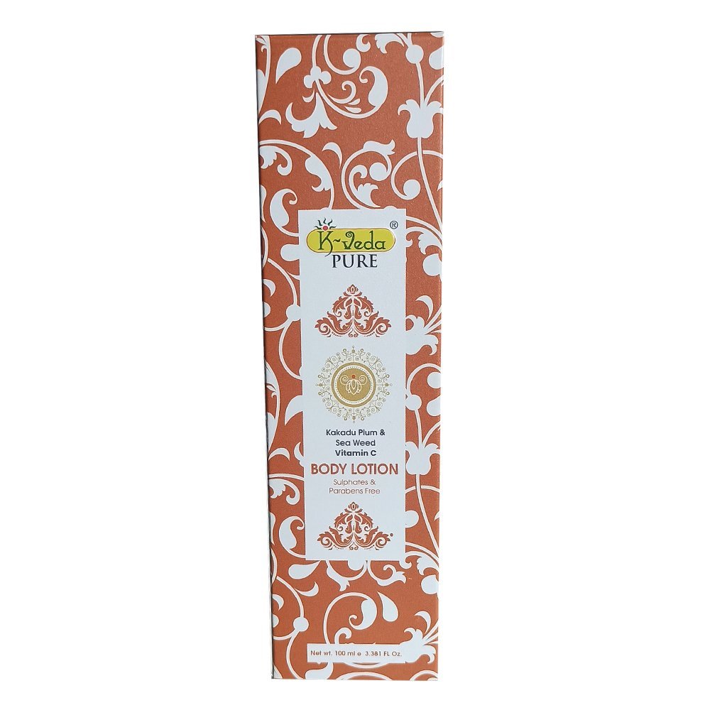 K‑VEDA Kakadu Plum & Seaweed Body Lotion 100 ml – Moisturising lotion with kakadu plum &amp; seaweed for brightening &amp; hydration