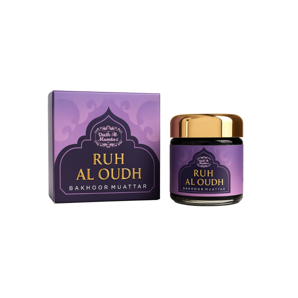 K‑VEDA Bakhoor Ruh Al Oudh 40gm –  Bakhoor With Oud Resin Blend For Calming & Spiritual Ambience