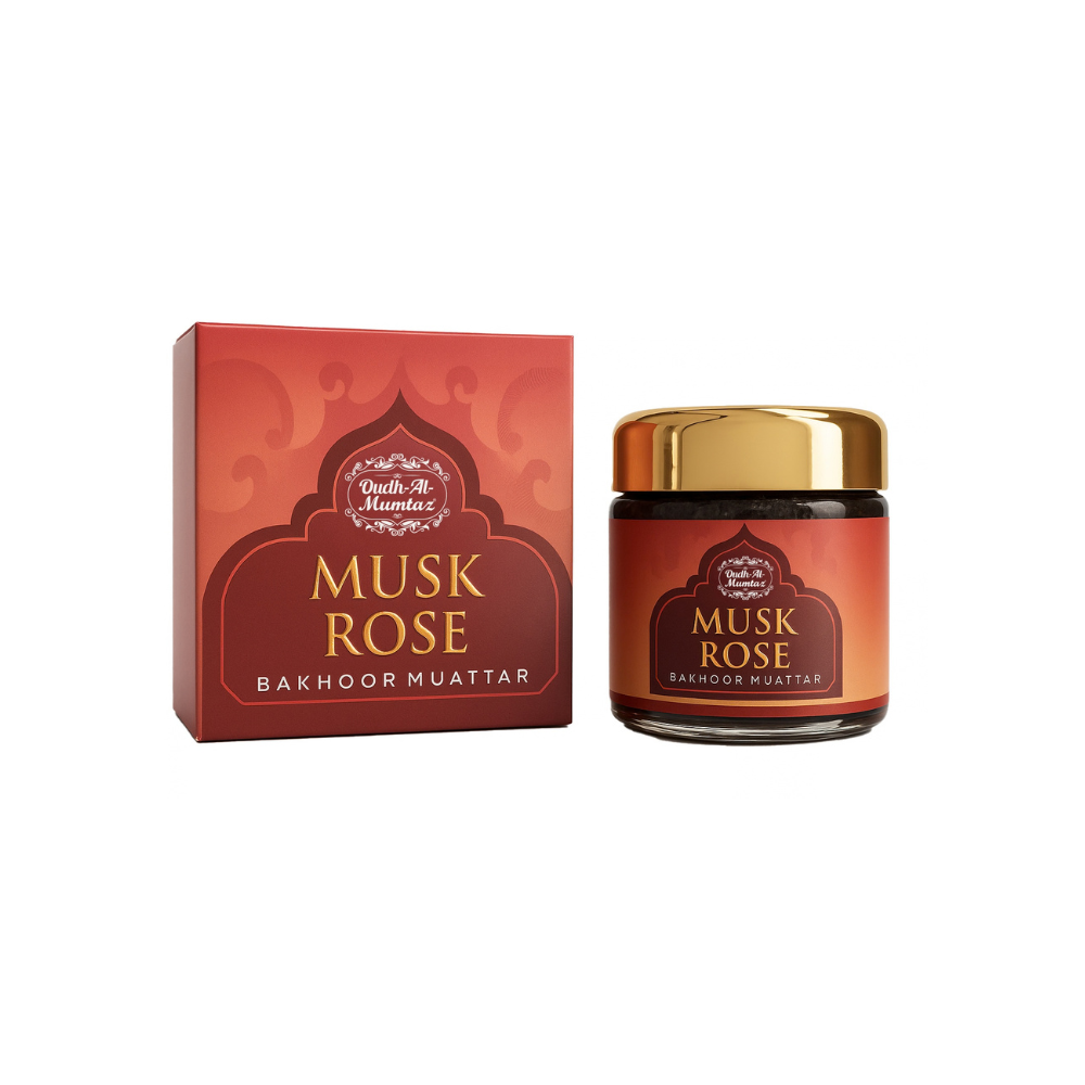K‑VEDA Bakhoor Musk Rose 40 gm – Bakhoor With Musk & Rose Blend For Calming Ambience
