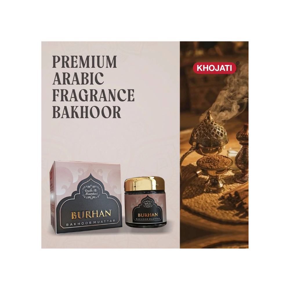 K‑VEDA Bakhoor Burhan 40gm – Incense Blend With Agarwood & Resins For Uplifting Daily Rituals
