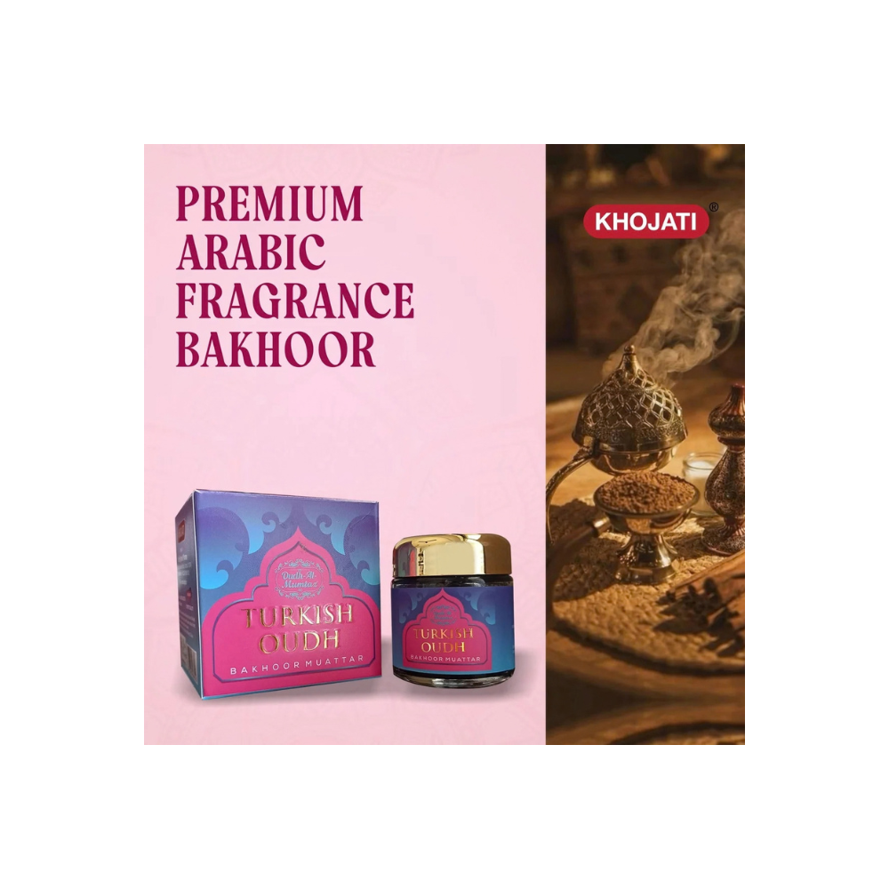 K‑VEDA Bakhoor Turkish Oudh 40gm – Bakhoor With Oud & Resin Blend For Grounding & Ambience
