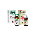 Tri-phalanjan 7ml + Twinkle 10ml – Ayurvedic Eye Care Combo with Triphala, Honey & Rose Water
