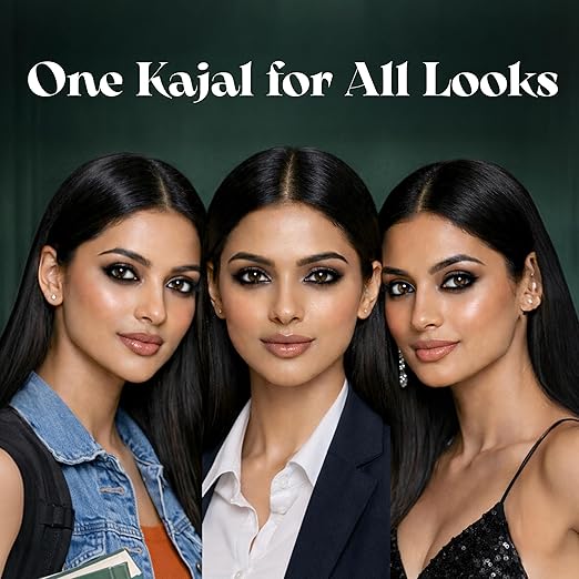 Eyeyurvedic Kohl Liner Black  – Ayurvedic Pencil Liner With Cow’s Ghee & Coconut Oil For Cooling Deep Black Definition