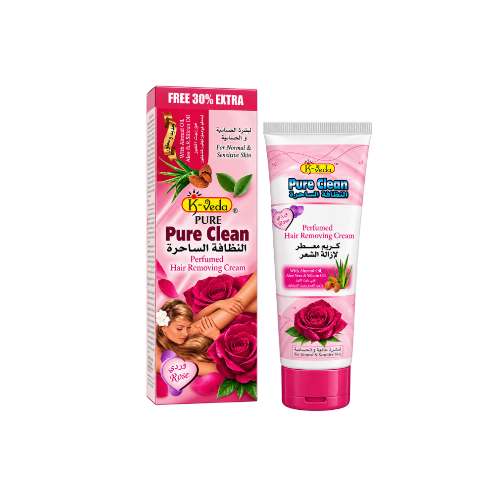 K-Veda Pure Clean Hair Removal Cream – Rose