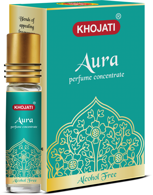 Perfume Concentrate Aura 6 ml – Ayurvedic perfume with pomegranate & sandalwood for long‑lasting fragrance