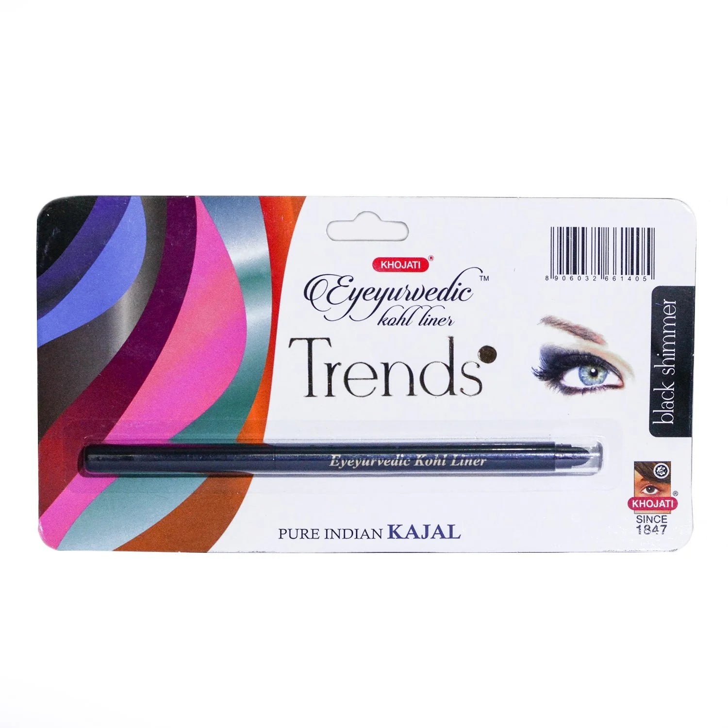 EYEYURVEDIC KOHL LINER TRENDS -BLACK SHIMMER