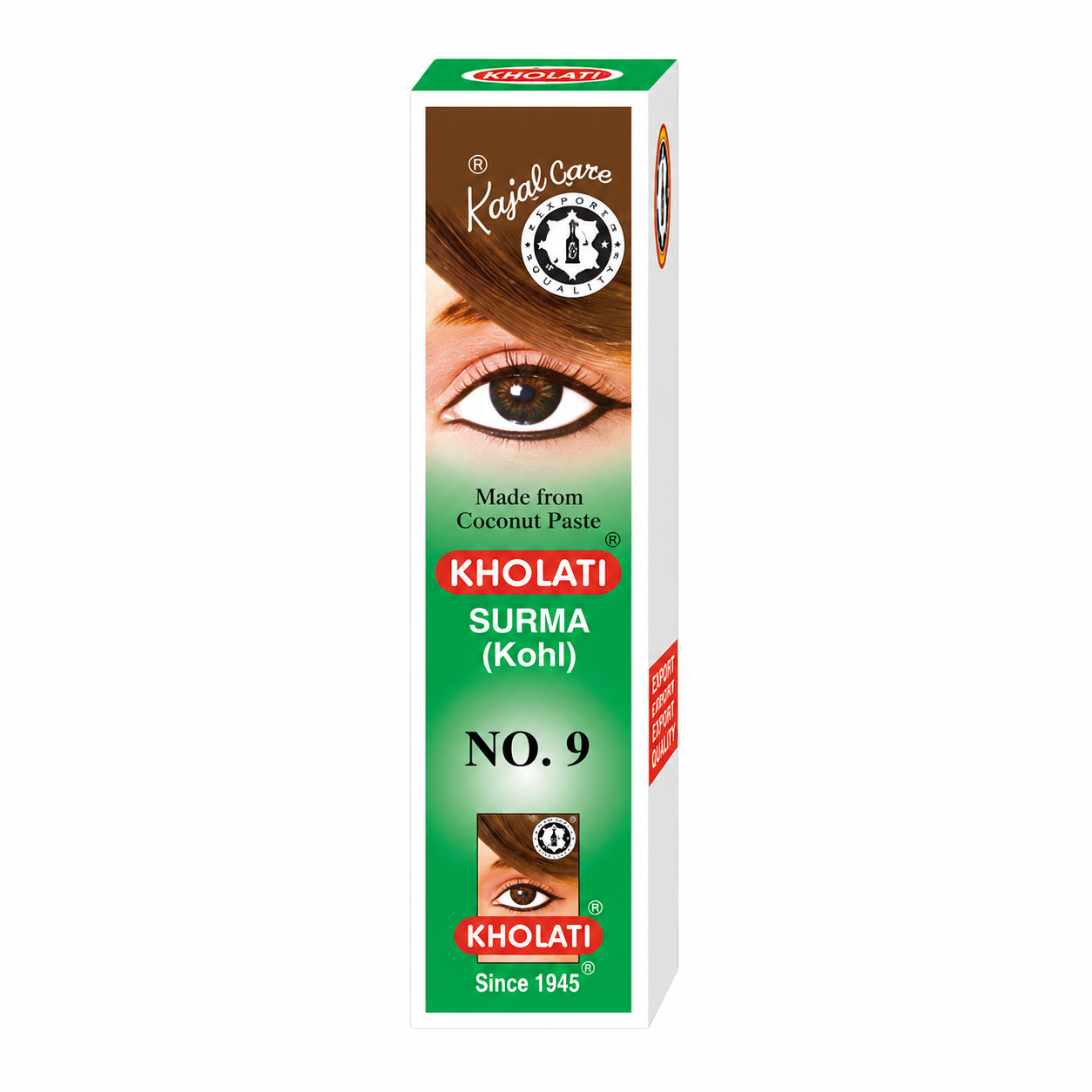 KHOJATI Surma No.9 1.25 gm – Natural Surma With Herbal Minerals for Eye Cooling & Clarity