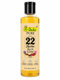 K-Veda Pure 99 Herbs Hair Oil | Ayurvedic Hair Growth Oil for Hair Fall Control, Strong Roots & Healthy Scalp | Natural Herbal Hair Care | 200ml