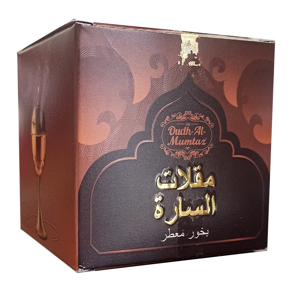 K-VEDA Bakhoor Mukallat Al Sara 40gm – Bakhoor With Herbal Extracts For Luxurious Aroma & Relaxation