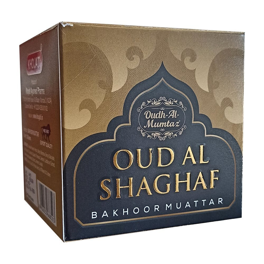 K‑VEDA Bakhoor Oud Al Shagaf 40gm – Bakhoor With Oud & Resin Blend For Grounding & Ambience