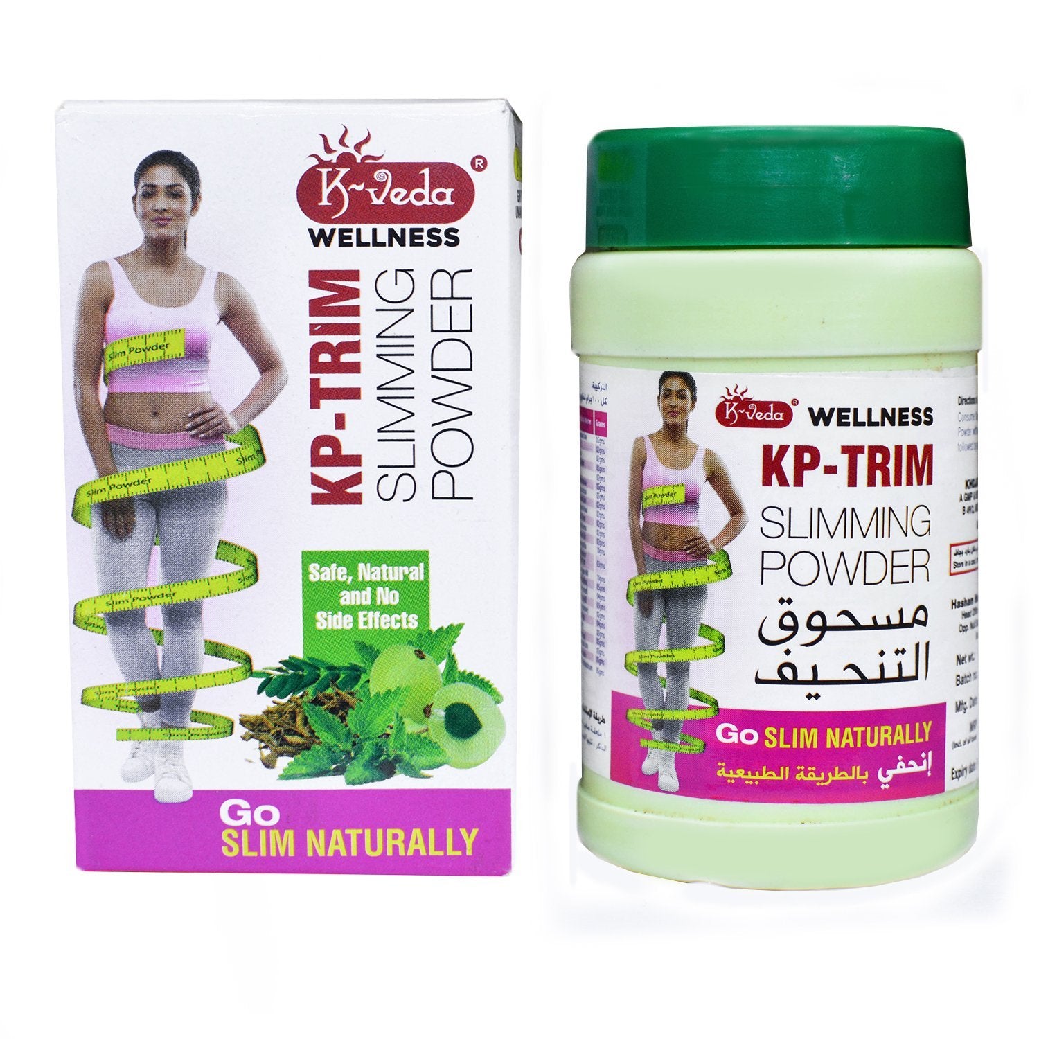 K‑VEDA Kp‑Trim 60 gm – Ayurvedic Weight Management Powder With Herbal Blend For Metabolism & Slimming