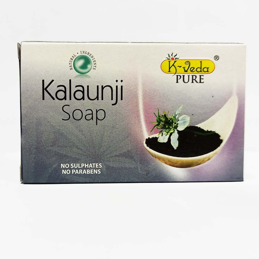 K?VEDA PURE KALAUNJI SOAP 100?gm – Ayurvedic Soap With Black Seed (Kalaunji) For Clear & Nourished Skin
