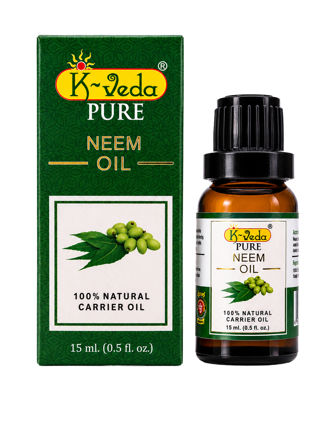 K-VEDA Pure Neem Oil – Natural Skin & Scalp Care Oil