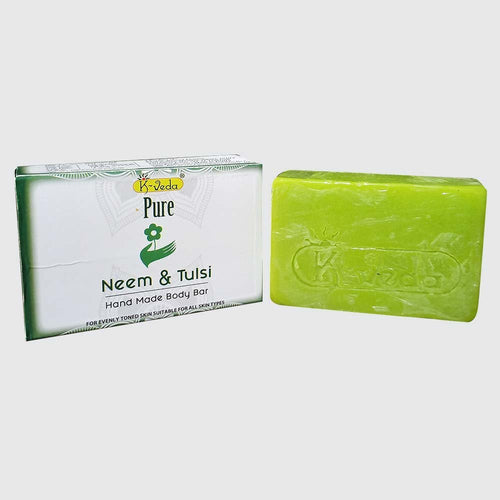 HANDMADE NEEM &amp; TULSI BODY BAR