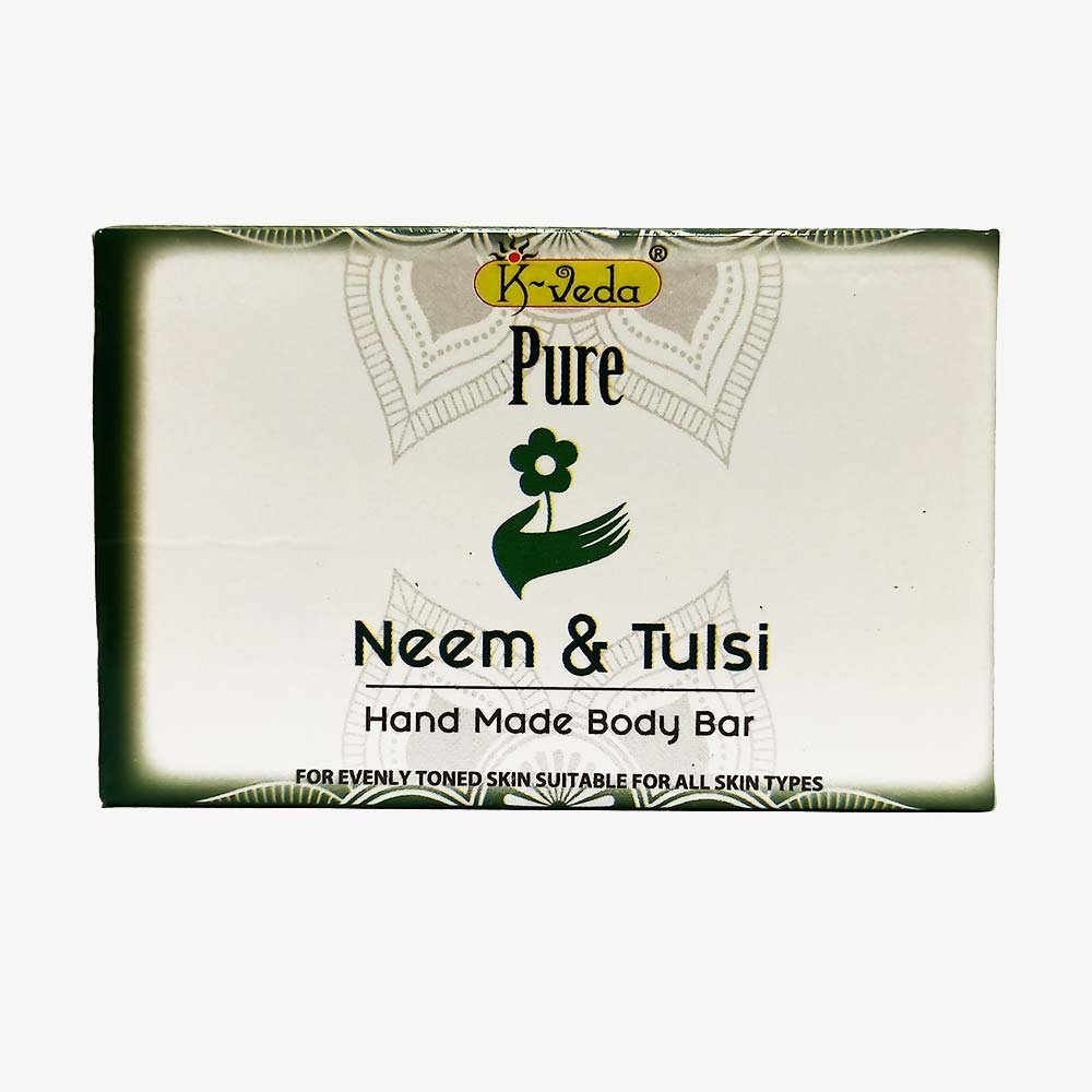HANDMADE NEEM &amp; TULSI BODY BAR