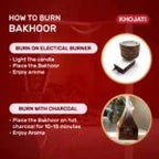 K-VEDA Bakhoor Oudh Roohani 40gm – Bakhoor with Herbal Extracts for Luxurious Aroma, Long Lasting Fragrance & Relaxation