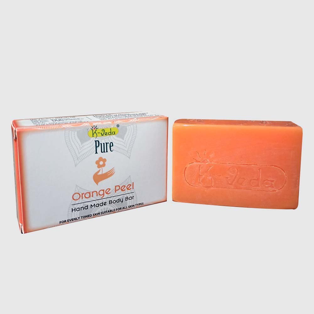 HANDMADE ORANGE PEEL BODY BAR