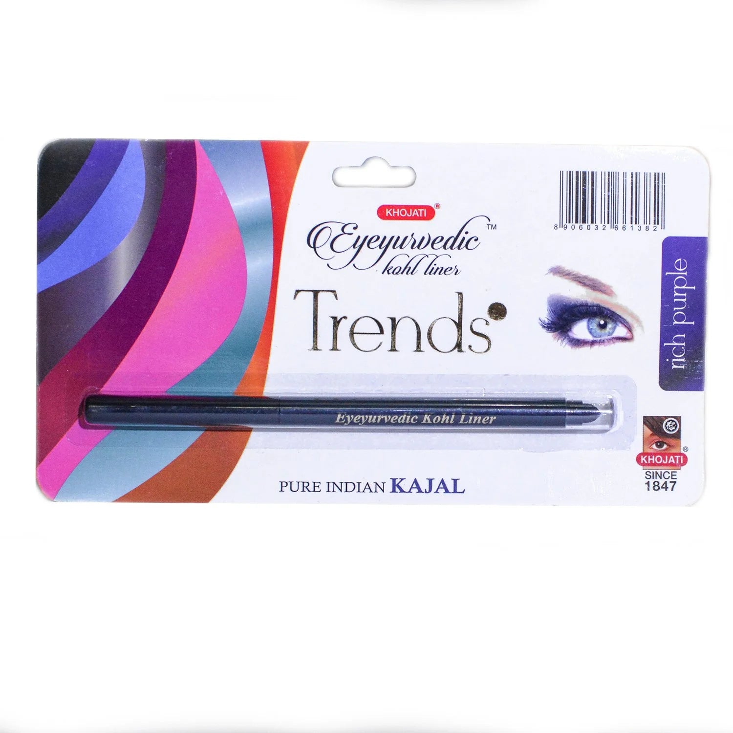 EYEYURVEDIC KOHL LINER TRENDS -RICH PURPLE