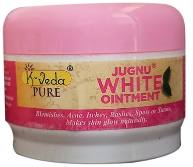 K‑VEDA Pure Jugnu White Ointment 40gm – Ayurvedic Ointment For Multipurpose Skin Relief