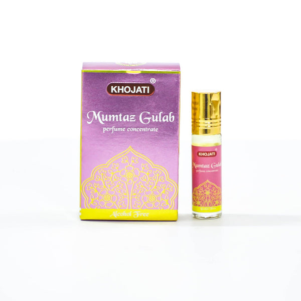 PERFUME CONCENTRATE MUMTAZ GULAB 6 ML – Fragrance With Damask Rose Notes For Sensual Elegance