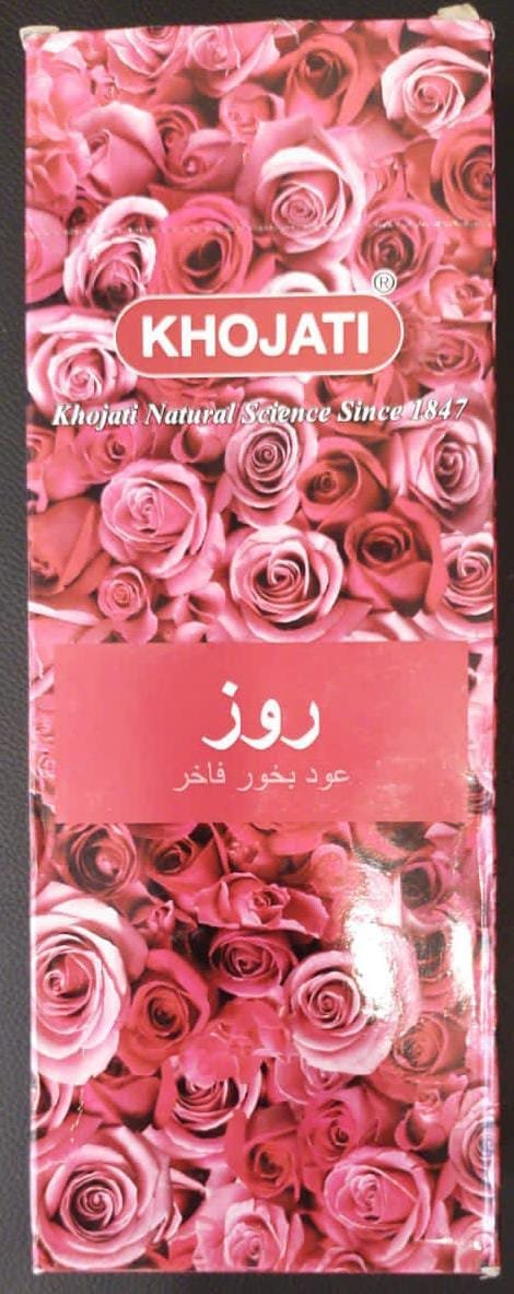 KHOJATI ROSE PREMIUM INCENSE STICKS