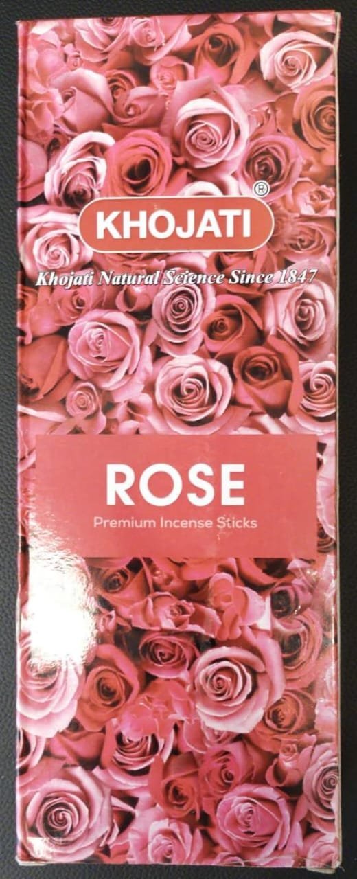 KHOJATI ROSE PREMIUM INCENSE STICKS
