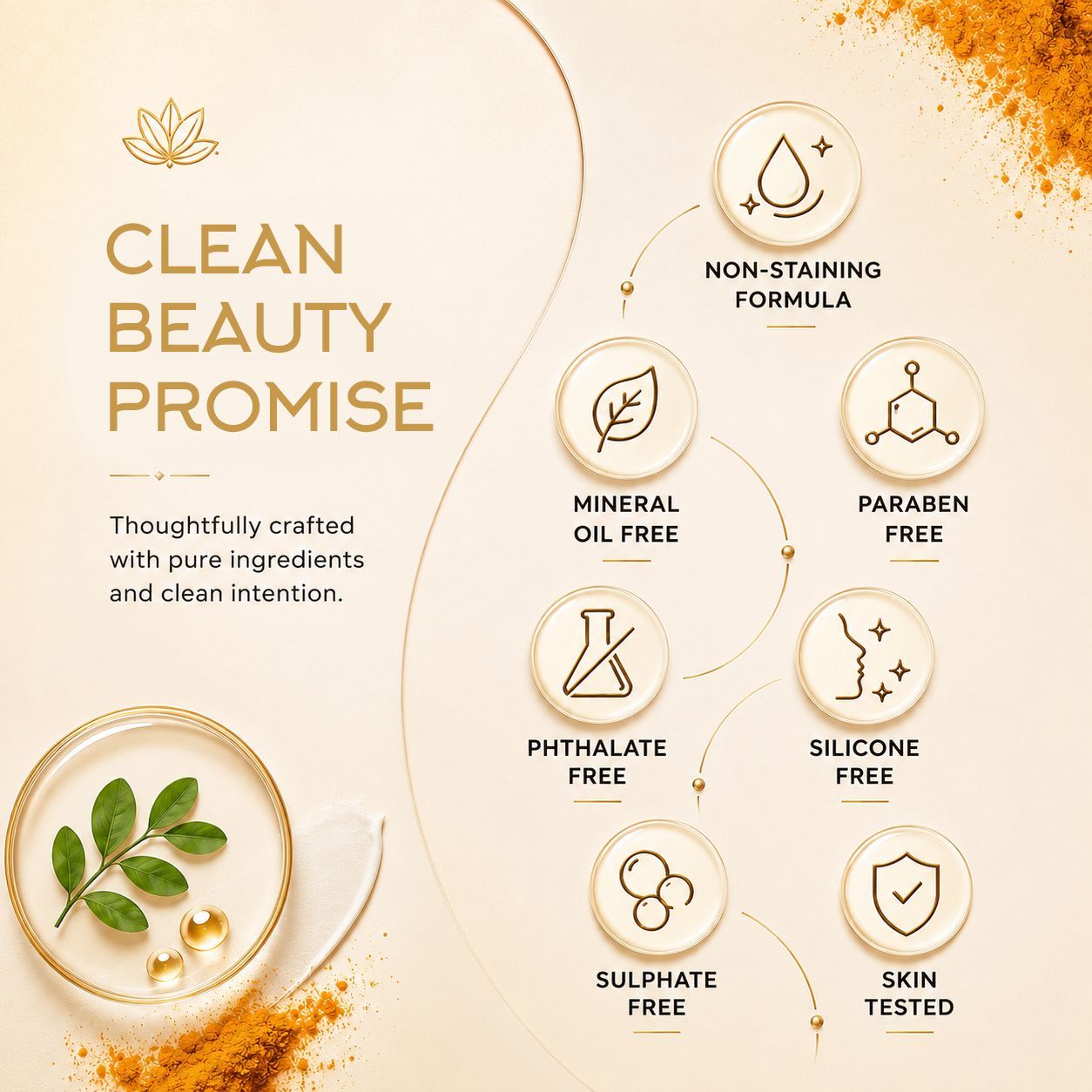 K-VEDA PURE MUMTAZ TURMERIC CREAM 40 gm – Ayurvedic Beauty Cream With Turmeric For Clear, Radiant Skin