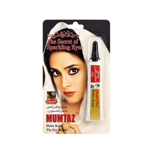Mumtaz Delux Kajal– Ayurvedic Eye Definer With Herbal Extracts For Natural Eye Comfort & Definition
