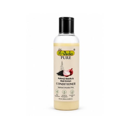 K‑VEDA Kalonji & Red Onion Hair Conditioner 100 ml – Conditioner with black seed & red onion for strengthened, frizz‑controlled hair