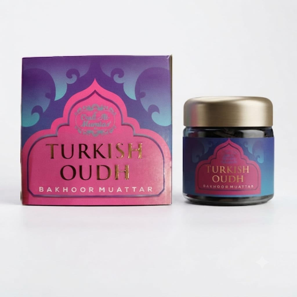 K‑VEDA Bakhoor Turkish Oudh 40gm – Bakhoor With Oud & Resin Blend For Grounding & Ambience