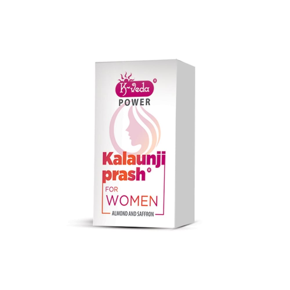 K‑VEDA Kalaunjiprash For Women 126 gm – Ayurvedic Health Supplement With Black Seed & 23 Herbs For Vitality