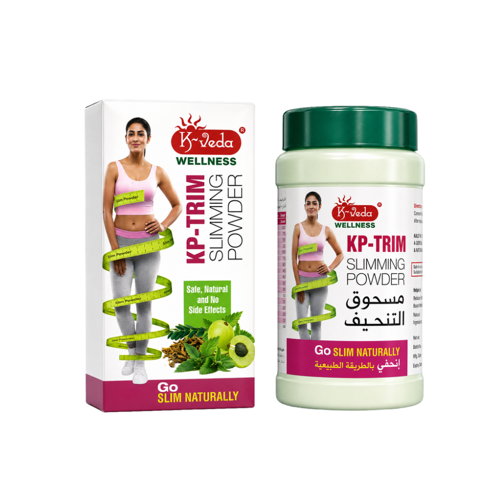 K‑VEDA Kp‑Trim 60 gm – Ayurvedic Weight Management Powder With Herbal Blend For Metabolism & Slimming