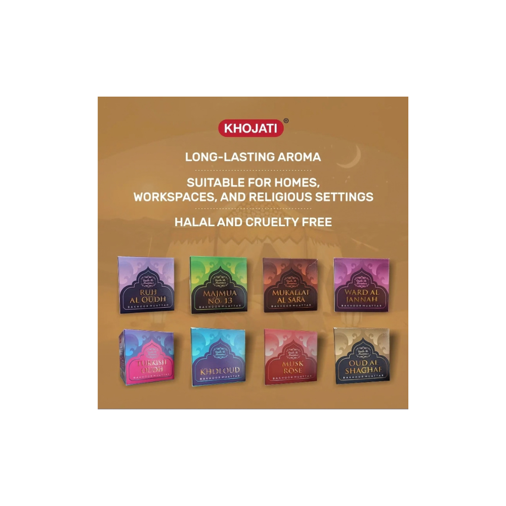 K‑VEDA Bakhoor Turkish Oudh 40gm – Bakhoor With Oud & Resin Blend For Grounding & Ambience
