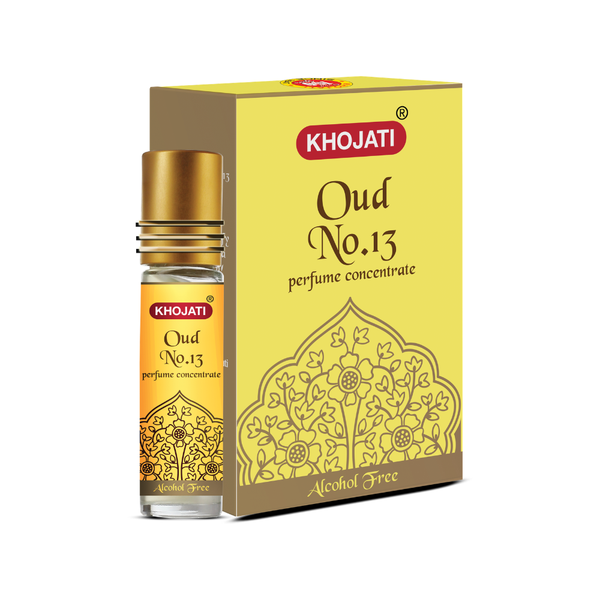 Perfume Concentrate Oud No.13 6 ML – Fragrance With Rich Oud-Agarwood Blend For Grounded Confidence