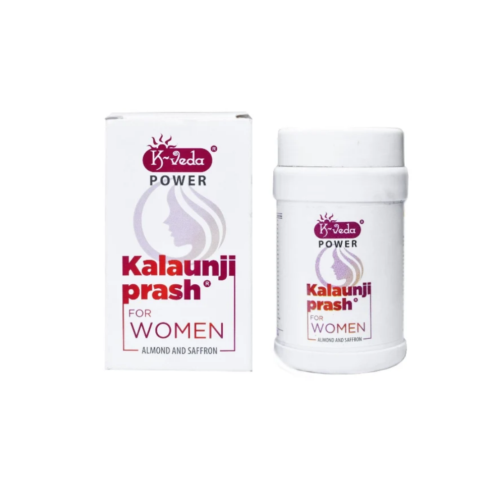 K‑VEDA Kalaunjiprash For Women 126 gm – Ayurvedic Health Supplement With Black Seed & 23 Herbs For Vitality