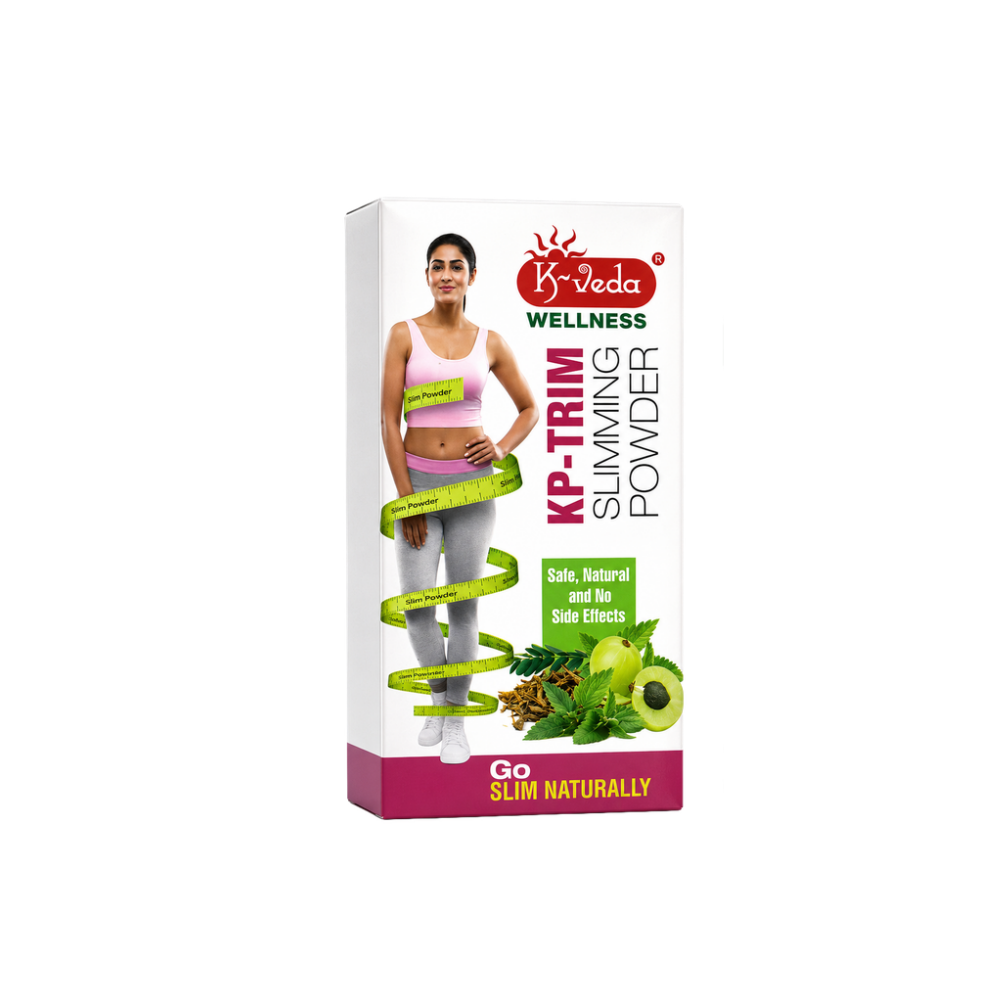 K‑VEDA Kp‑Trim 60 gm – Ayurvedic Weight Management Powder With Herbal Blend For Metabolism & Slimming