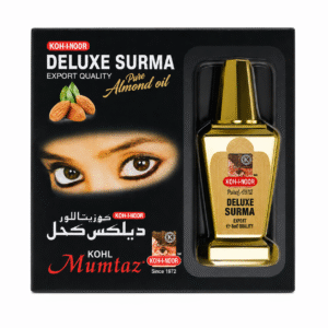 KHOJATI DELUX SURMA WITH ALMOND OIL (Export Quality) 0.5 gm – Natural Surma With Almond Oil for Eye Nourishment & Clarity