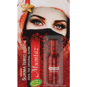 KHOJATI MUMTAZ ISMID RED SURMA 4 gm – Natural Surma With Traditional Minerals for Eye Brightness