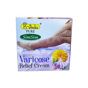 k-veda pure simsim varicose relief cream 40gm – Ayurvedic Relief Cream For Leg Discomfort and Varicose Veins