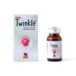 Twinkle Eye Drops 10ml – Ayurvedic Eye Drops With Ark-e-Gulab & Bhimseni Kafoor For Cooling & Clarity