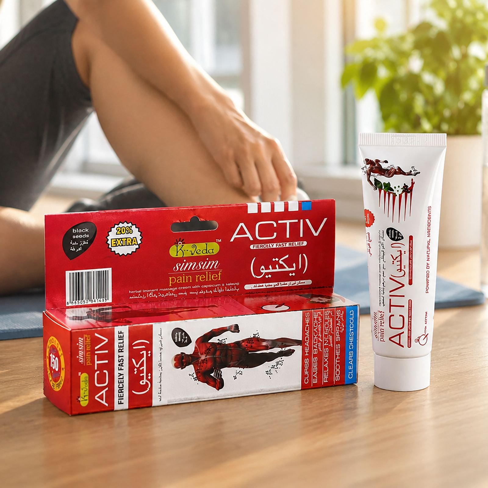 Sim Sim Pain Relief Activ 36 gm – Ayurvedic Relief Cream For Rapid Muscle & Joint Comfort - Image 10