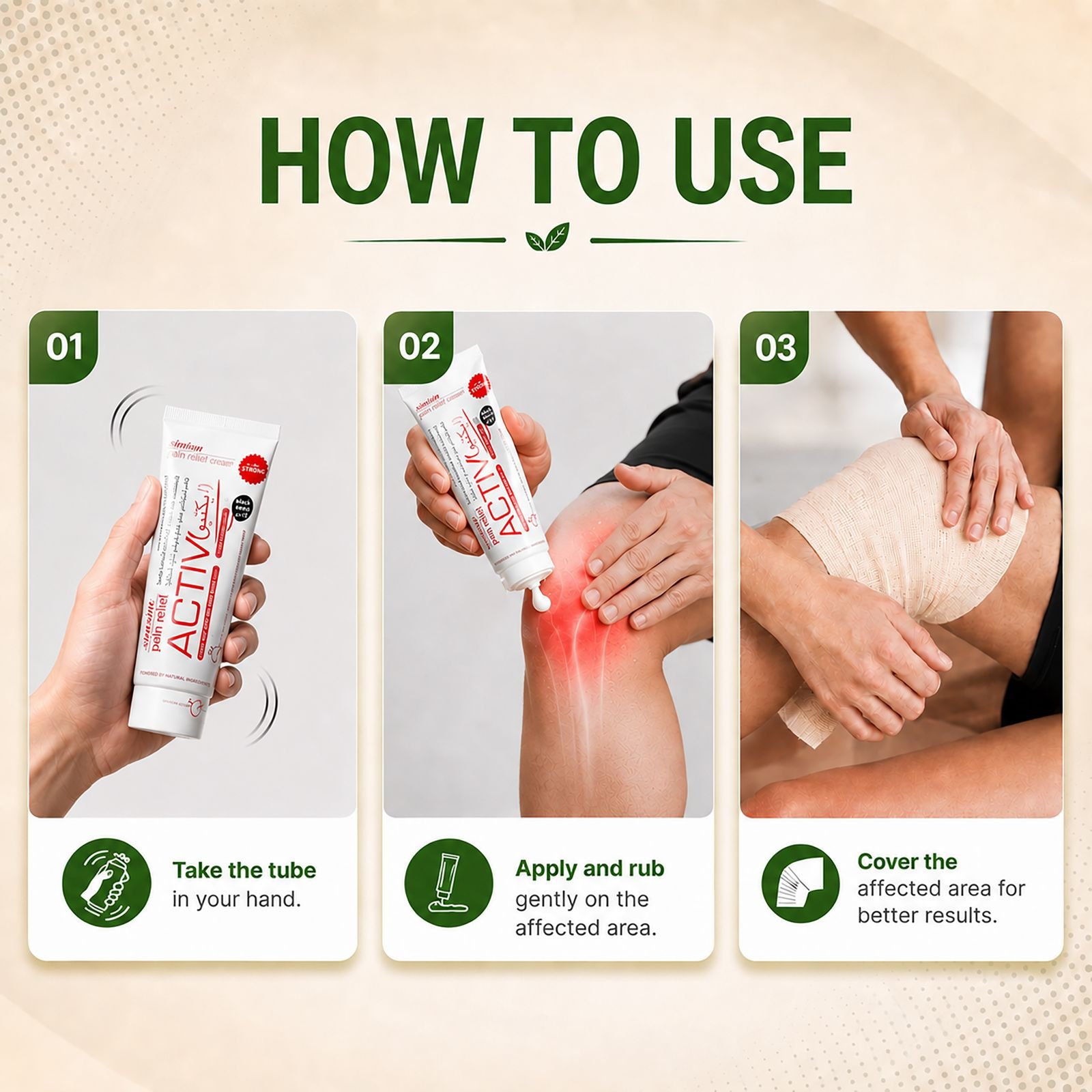 Sim Sim Pain Relief Activ 36 gm – Ayurvedic Relief Cream For Rapid Muscle & Joint Comfort - Image 6