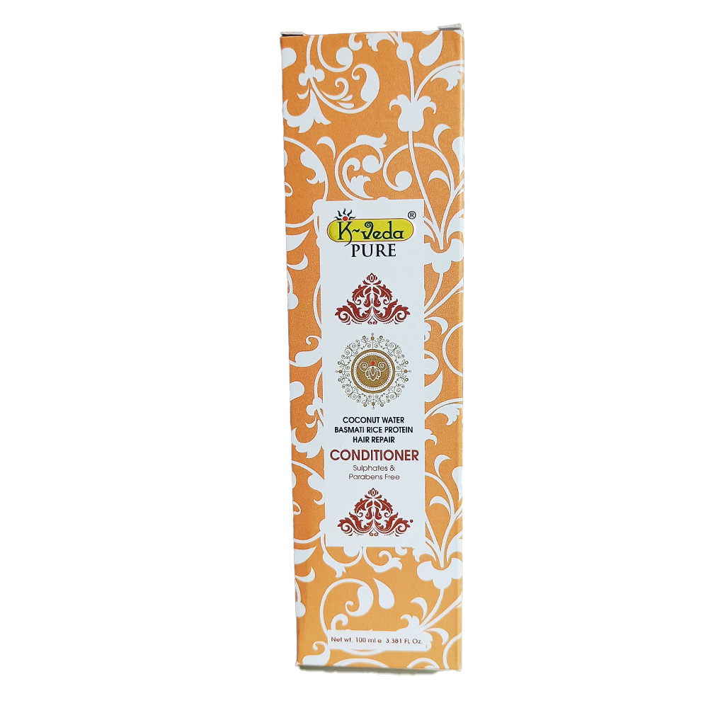 K-VEDA PURE COCONUT WATER BASMATI RICE PROTEIN HAIR REPAIR CONDITIONER 100ml