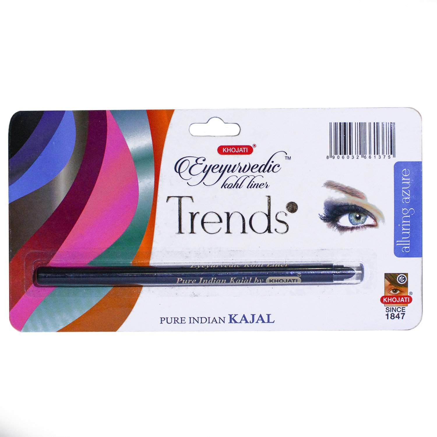 EYEYURVEDIC KOHL LINER TRENDS ALLURING AZURE