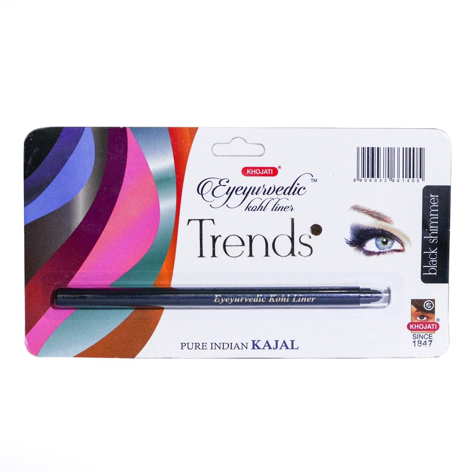 EYEYURVEDIC KOHL LINER TRENDS BLACK SHIMMER