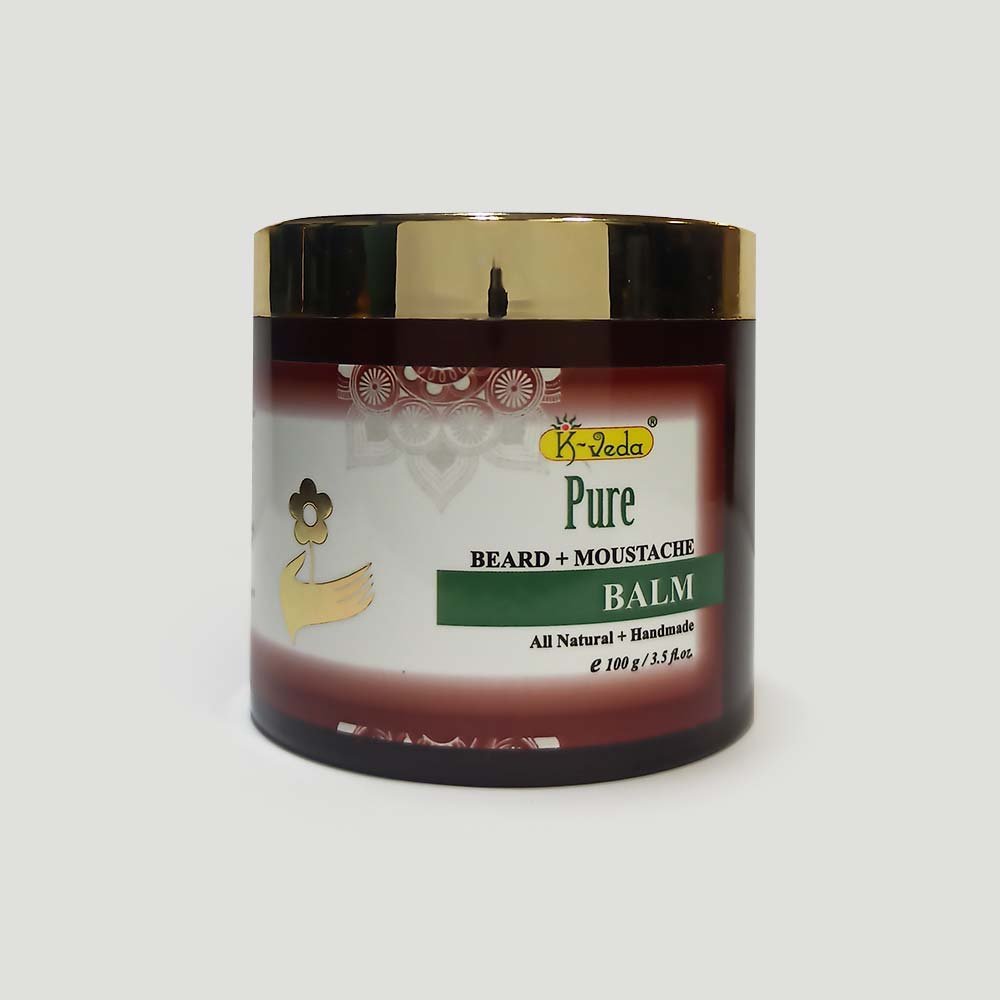 K-VEDA PURE BEARD+MOUSTACHE BALM